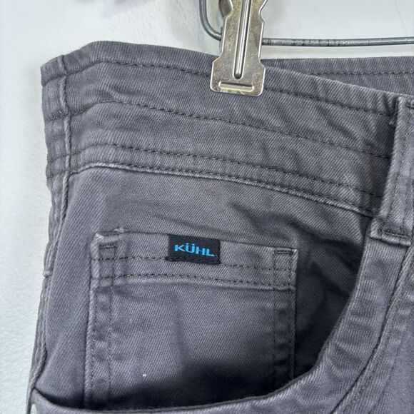 Kuhl Revolt Pants Mens 35x34 Charcoal Outdoor Hiking Utility Cargo Gray Hiking - Picture 8 of 12